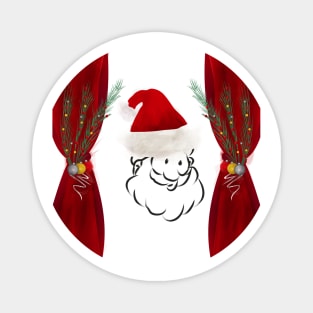 Santa claus for christmas decorations Magnet